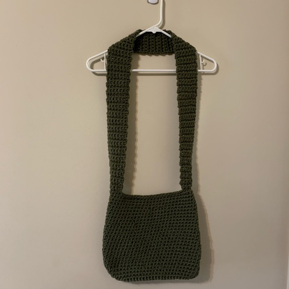 Crossbody Bag Handmade Crocheted - Picture 3 of 16